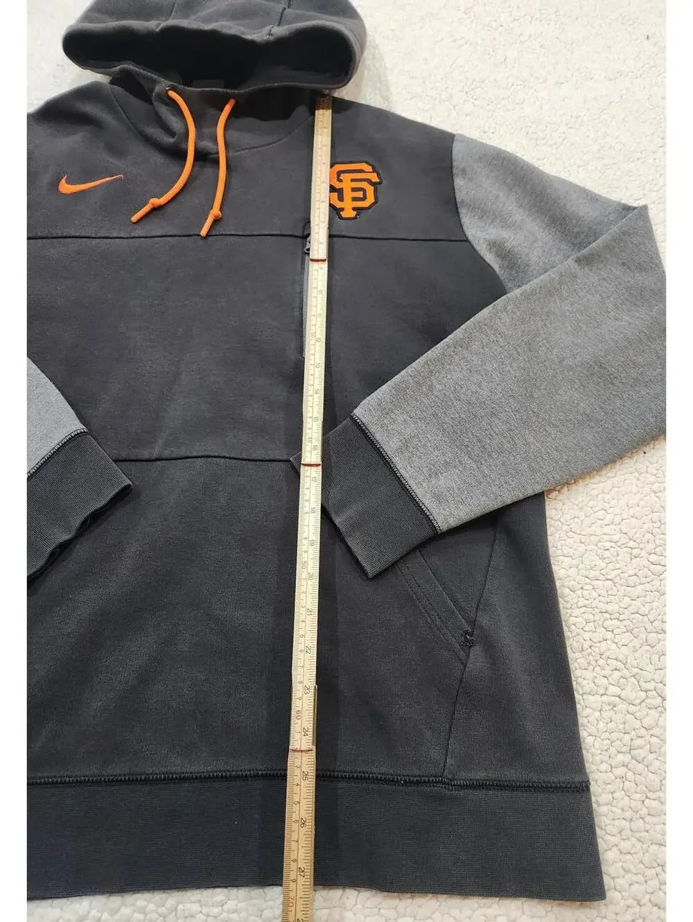 Vntg Nike San Francisco Giants Authentic Collection Performance Pullover Hoodie